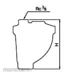 Yoshitake Nylon Coating Air Vent Valve TA-3C-N
