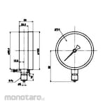 Yoshitake Pressure Gauge PG-2