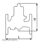 Yoshitake Pressure Reducing Valve (for Cold/Hot Water) GD-27-NE Series