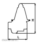 Yoshitake Pressure Reducing Valve GD-15C Bronze Screw End Connection