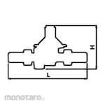 Yoshitake Pressure Reducing Valve GD-46PP Bronze Screw End Connection