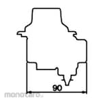 Yoshitake Pressure Reducing Valve GD-55R-80 Bronze Screw End Connection