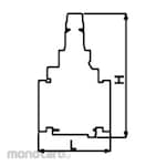 Yoshitake Pressure Reducing Valve GP-1001 FCD450 Flange End Connection