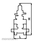 Yoshitake Pressure Reducing Valve GP-2000 (JIS 10K FF) End Flange Connection