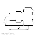 Yoshitake Return Valve (Angle Type)