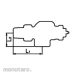 Yoshitake Thermo Radiator Valve (Horizontal Angle Type)