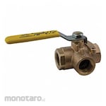 Apollo Manual Three-Way Ball Valve