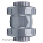 CENIT Ball Check Valve True Union uPVC Seals EPDM ANSI Socket End
