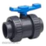CENIT Ball Valve UPVC Double Union Seat TPE Seals EPDM Socket End ANSI