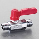 ESCO R 3/8 "xR 3/8" mini ball valve (long handle)
