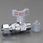 ESCO R1 / 2 "xG1 / 2" ball valve with check valve (with one nut)