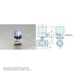 ESCO Rc 1/2 "Electric ball valve (AC100V)
