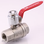 HAMAI INDUSTRIES 2-way lock ball valve &quot;Spring lock + Key lock (padlock sold separately)&quot; - Stainless steel