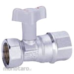 Kitz 10K Built-In Type Water Supply Ball Valve (Taper Female Thread X Taper Female Screw) (S25N Series)