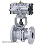 Kitz 10K Cast Iron Pneumatic Ball Valve (Full Bore)