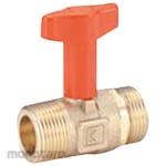 Kitz 10K Orange Ball Long Handle (Standard Bore, Taper Male Thread X Parallel Male Thread) (S3 Series)