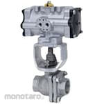 Kitz 10K Stainless Steel Pneumatic Ball Valve (Full Bore)