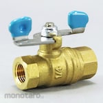 Kitz 600 Type Brass Ball Valve (Full Bore, Butterfly Handle) ZT Series
