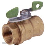 Kitz 600 Type Brass Ball Valve (Full Bore, T Handle) ZET Series