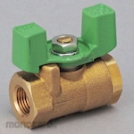 Kitz 600 Type Brass Ball Valve (Reduce Toba, Butterfly Handle) TKW Series