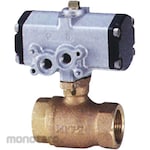 Kitz Small Pneumatic Ball Valve Made of Bronze (Reduce Toba)