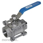 MDT Ball Valve CF8M Threaded Full Bore