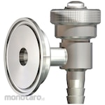 Osaka Sanitary SUS316L B20 Type Sample Cock PK=Si BB Ferrule
