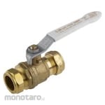 RS PRO Brass Full Bore 2 Way Ball Valve