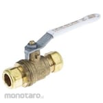 RS PRO Brass Reduced Bore Ball Valve 2 Way