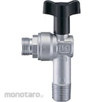 SANEI (formerly Sanei Faucet Manufacturing Co., Ltd.) Angle ball valve with check
