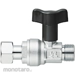SANEI (formerly Sanei Faucet Manufacturing Co., Ltd.) Ball valve with check valve with nut