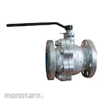 TP Ball Valve 2-Pieces Body Seat PTFE Flange End Connection JIS10K (Katup)
