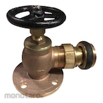 Braco Angle Hydrant Bronze Valve Machino Coupling