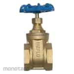 Weflo Brass Body Gate Valve Screw End