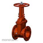Weflo Gate Valve Class 300 Flange ANSI150