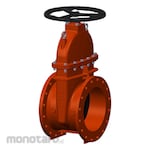 Weflo Gate Valve NRS Inside Screw Metal Seat