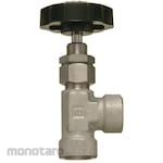 Sanko Material Supply SUS316 Stainless Steel Miniature Valve (Low Pressure Needle Angle Type) SNVE