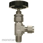 Sanko Material Supply SUS316 Stainless Steel Miniature Valve (Low Pressure Needle Angle Type) SVDW