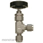 Sanko Material Supply SUS316 Stainless Steel Miniature Valve (Low Pressure Needle Angle Type) SVEW