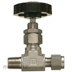 Sanko Material Supply SUS316 Stainless Steel Miniature Valve (Low Pressure Needle Type) SVAW