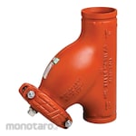 Victaulic Series 732 - Wye Type Vic-Strainer Painted Orange