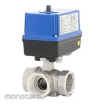 VENN Three-Way Mouth Ball Type Electric Valve For On/Off Control Main Body SCS