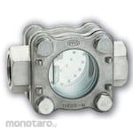 Three-M Industry Screw-in sight glass flapper type
