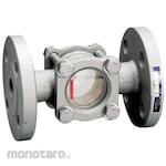 Wasino Kiki Ductile flapper sight glass (flange joint)