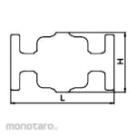 Yoshitake Steam Trap / Trap STAR TSF-10F FCD450 Flange End Connection