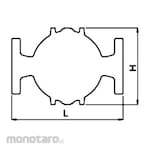 Yoshitake Steam Trap / Trap STAR TSF-11F FCD450 Flange End Connection