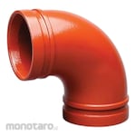 Victaulic No. 10 - 90° Elbow Painted Orange