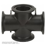 BANJO Flange 2 Full Port Cross (Sambungan Silang Flange)