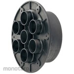 KAKUDAI MFG Water heater piping through socket