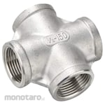 Non Brand Cross Tee Stainless Steel Pipe Fitting (Sambungan Empat Arah Pipa)